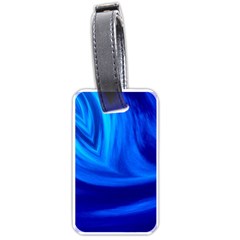 Wave Luggage Tag (one Side) by Siebenhuehner