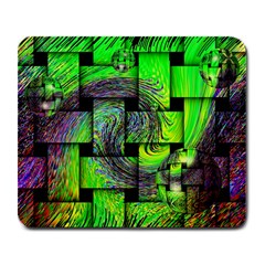 Modern Art Large Mouse Pad (rectangle) by Siebenhuehner