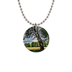 Trees Button Necklace by Siebenhuehner