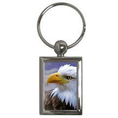 Bald Eagle Key Chain (rectangle) by Siebenhuehner