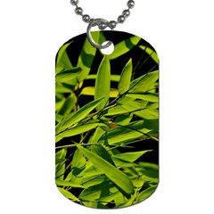 Bamboo Dog Tag (two-sided)  by Siebenhuehner