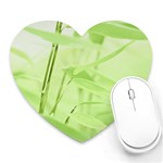 Bamboo Mouse Pad (Heart) Front