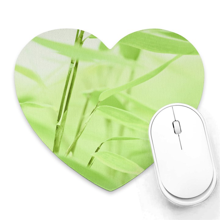 Bamboo Mouse Pad (Heart)