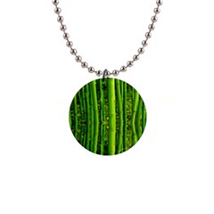 Bamboo Button Necklace by Siebenhuehner