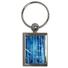 Blue Bamboo Key Chain (rectangle) by Siebenhuehner