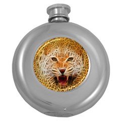 Jaguar Electricfied Hip Flask (round) by masquerades