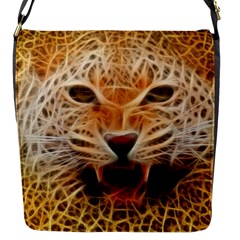 Jaguar Electricfied Flap Closure Messenger Bag (small) by masquerades