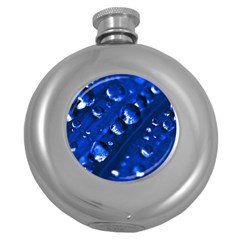 Waterdrops Hip Flask (round) by Siebenhuehner