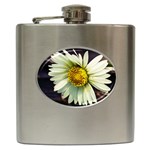 Daisy Hip Flask Front