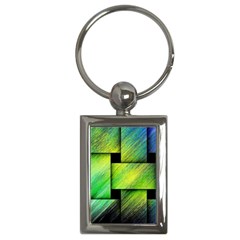 Modern Art Key Chain (rectangle) by Siebenhuehner