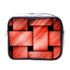 Modern Art Mini Travel Toiletry Bag (one Side) by Siebenhuehner