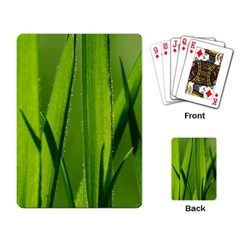 Grass Playing Cards Single Design by Siebenhuehner