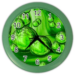 Magic Balls Wall Clock (color) by Siebenhuehner