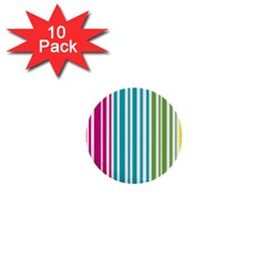 Color Fun 1  Mini Button (10 Pack) by PaolAllen