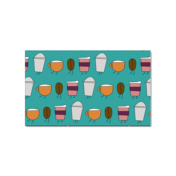 Time for coffee Sticker 10 Pack (Rectangle)