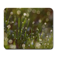 Waterdrops Large Mouse Pad (rectangle) by Siebenhuehner