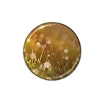 Waterdrops Golf Ball Marker (for Hat Clip) Front