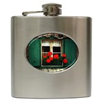 Window Hip Flask Front