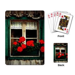 Window Playing Cards Single Design by Siebenhuehner