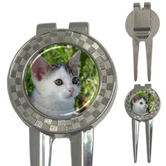 Young Cat Golf Pitchfork & Ball Marker by Siebenhuehner