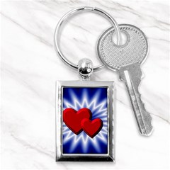 Love Key Chain (rectangle) by Siebenhuehner