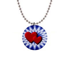 Love Button Necklace by Siebenhuehner