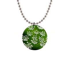 Queen Anne s Lace Button Necklace by Siebenhuehner