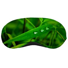 Bamboo Leaf With Drops Sleeping Mask by Siebenhuehner