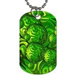 Green Balls  Dog Tag (One Sided) Front