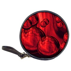 Red Bubbles Cd Wallet by Siebenhuehner