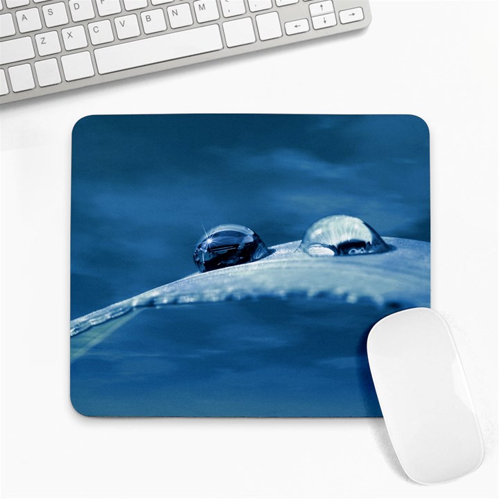 Drops Large Mouse Pad (Rectangle)