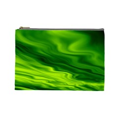 Green Cosmetic Bag (large) by Siebenhuehner