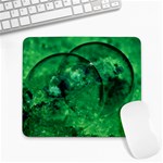 Green Bubbles Large Mouse Pad (Rectangle) Front