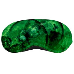 Green Bubbles Sleeping Mask by Siebenhuehner