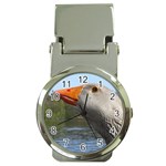 Geese Money Clip with Watch Front