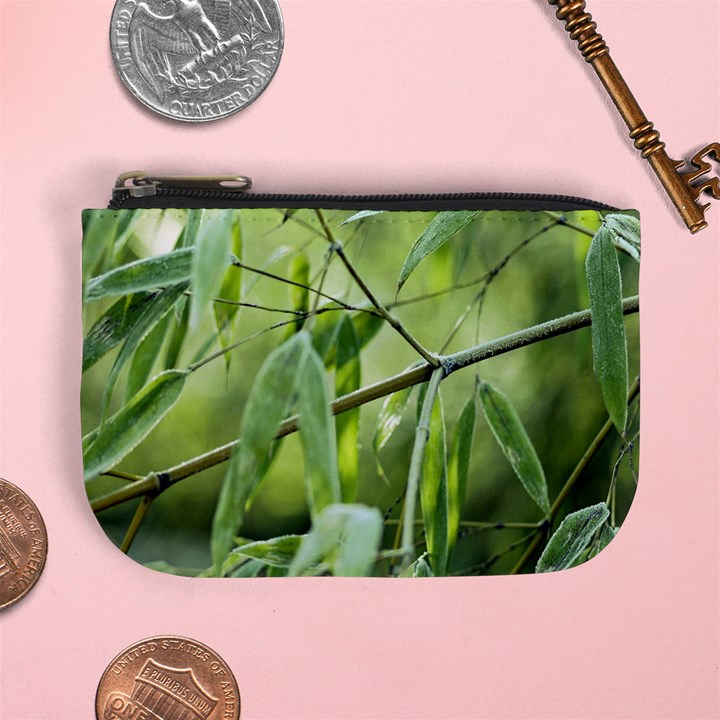 Bamboo Coin Change Purse