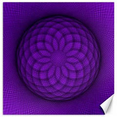 Spirograph Canvas 12  X 12  (unframed) by Siebenhuehner