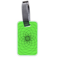 Spirograph Luggage Tag (two Sides) by Siebenhuehner