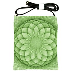 Spirograph Shoulder Sling Bag by Siebenhuehner