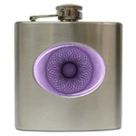 Mandala Hip Flask Front