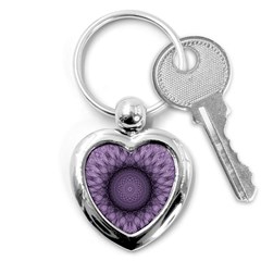 Mandala Key Chain (heart) by Siebenhuehner