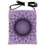 Mandala Shoulder Sling Bag Front