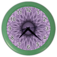 Mandala Wall Clock (color) by Siebenhuehner