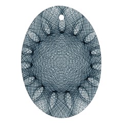 Mandala Oval Ornament (two Sides) by Siebenhuehner