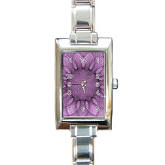 Mandala Rectangular Italian Charm Watch by Siebenhuehner