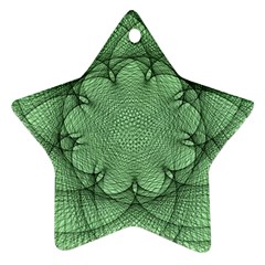 Spirograph Star Ornament by Siebenhuehner