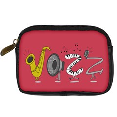 Jazz Digital Camera Leather Case by PaolAllen2