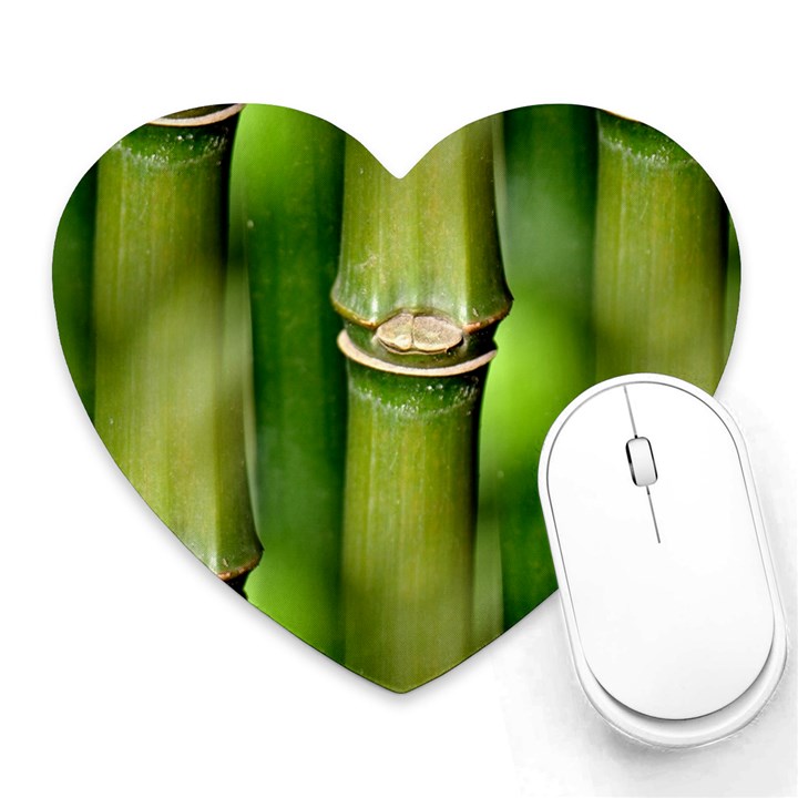 Bamboo Mouse Pad (Heart)