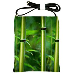 Bamboo Shoulder Sling Bag by Siebenhuehner