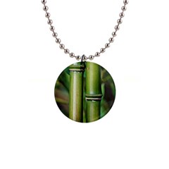 Bamboo Button Necklace by Siebenhuehner